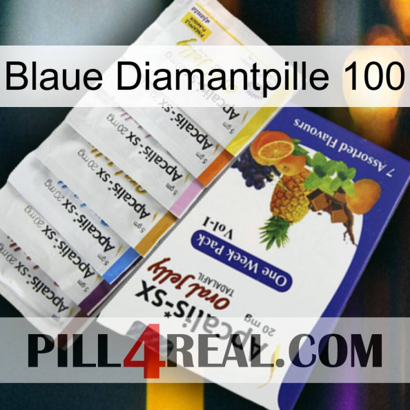 Blue Diamond Pill 100 11
